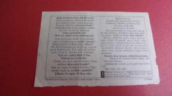 Takvim Yaprağı - Özel Günler İçin Hatıra Hediye/ 23.temmuz cumartesi.2005