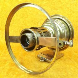 RETRO GAZ LAMBASI FORMUNDA PİRİNÇ DUVAR APLİK