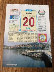 20 EKİM 2020 - TAKVİM YAPRAĞI - DOĞUM GÜNÜ HEDİYESİ - BÜYÜK SAATLİ MAARİF TAKVİMİ - Zonguldak, Ereğli - ŞUKUFE NİHAL (1896-1973) - 3D YAZICILAR - BOB MARLEY - 1921 - Türkiye ile Fransa arasındaki silahlı çatışmayı bitiren 