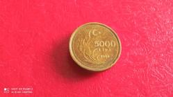5000 LİRA 1998  -  (KALIN)