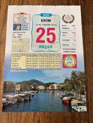 25 EKİM 2020 - TAKVİM YAPRAĞI - DOĞUM GÜNÜ HEDİYESİ - BÜYÜK SAATLİ MAARİF TAKVİMİ - Muğla, Marmaris - HANGİMİZ YIRTICIYIZ? - ANLAŞMAZLIK - 1961 - TBMM yeniden açıldı ve 27 Mayıs 1960'da gerçekleşen Türkiye Cumhuriyeti tarihinin ilk askeri darbesi sona erdi - 1984- Türkiye'deki son idam cezası infaz edildi - 2017 - Albert Einstein'ın 1922'de Japonya'da bir kuryeye bahşiş yerine verdiği ve mutluluğu tarif ettiği not, Kudüs'te yapılan açık artırmada 1,56 milyon dolara satıldı