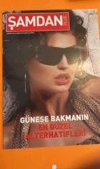 ŞAMDAN DERGİSİ - gözlük reklamları-GÜNEŞE BAKMANIN EN GÜZEL ALTERNATİFLERİ - DUYGU BİÇER - ROBERT LA ROCHE, CHRISTIAN ROTH - 32 SAYFA