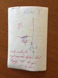 SİNEMA ve TİYATRO SANATÇISI LALE ORALOĞLU'NUN ORİJİNAL 2'Lİ FOTOĞRAF SETİ - 18 x 12 cm ve 12 x 11 cm EBADINDA - LALE ORALOĞLU TİYATRO SAHNESİNDE KIZLAR ve KURT KÖPEĞİ İLE, 10 MART 1974