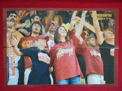 Galatasaray Resmi Dergisi - Poster - GS Store - 2008 - Çift Taraflı, Dev Boy