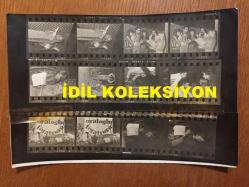 SİNEMA ve TİYATRO SANATÇISI LALE ORALOĞLU'NUN ORİJİNAL AJANS BASIMI FOTOĞRAFI - 18 x 12 cm EBADINDA - TEK FOTOĞRAFTA MİNİ BOYDA 12 FARKLI KARE, HER BİR KARE 4 x 3 cm EBADINDADIR