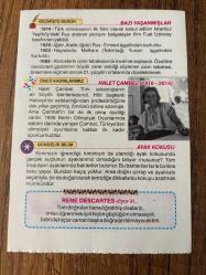 14 KASIM 2020 - TAKVİM YAPRAĞI - DOĞUM GÜNÜ HEDİYESİ - BÜYÜK SAATLİ MAARİF TAKVİMİ - 1914 - Türk sinemasının ilk filmi olarak kabul edilen İstanbul Yeşilköy'deki Rus anıtının yıkılışını belgeleyen film Fuat Uzkınay tarafından çekildi. - 1920 - Iğdır, Aralık (Iğdır) Rus - Ermeni işgalinden kurtuldu. -1922 - Hayrabolu, Malkara (Tekirdağ), Yunan  işgalinden  kurtuldu -1985 - Atmosferin ozon tabakasında incelme saptandı -HALET ÇAMBEL - RENE DESCARTES