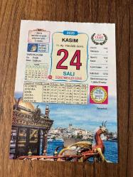 24 KASIM 2020 - TAKVİM YAPRAĞI - DOĞUM GÜNÜ HEDİYESİ - BÜYÜK SAATLİ MAARİF TAKVİMİ - İSTANBUL - ÖĞRETMENLER GÜNÜ -1963-ABD Başkanı John F. Kennedy'nin katil zanlısı Lee Harvey Oswald,  Jack Ruby tarafından vurularak öldürüldü - SİLLYON - NATHALIE SARRAUTE