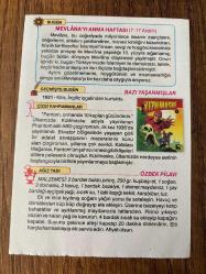 7 ARALIK 2020 - TAKVİM YAPRAĞI - DOĞUM GÜNÜ HEDİYESİ - BÜYÜK SAATLİ MAARİF TAKVİMİ - İstanbul Boğazı - MEVLÂNA'YI ANMA HAFTASI - 1921 - Kilis, İngiliz işgalinden kurtuldu - ÖZBEK PİLAVI