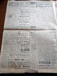 Cumhuriyet Gazetesi - 9 Şubat 1955 - Rusya'da Neler Oluyor Yazan Nadir Nadi Başmakale - Rusya'da Post Kavgası Malenkov Devrildi - Krutçef'in Teklifi İle Mareşal Bulganin Dün Başbakanlığa Getirildi - Abidin Daver Mezarı Başında Anıldı Fotoğraf - Damlataş Kürü Cuma Günü Sona Eriyor - Demokrat Parti Grubunda Gümrük Vekiline Şiddetli Hücum - Türk Japon Ticaret Anlaşması İmzalandı - Yeni Hal Binasında Migros'a Yer Verilecek - Teneke Yazan Yaşar Kemal Yazı Dizisi - Bursa Askeri Lisesi'nin Yıldönümü - Senin De Hakkın Var Yazan Burhan Felek Köşe Yazısı - Beşiktaş Beyoğluspor Bugün Karşılaşıyor - Fenerbahçe Bu Hafta Vefaya Değişik Bir Tertiple Mi Çıkacak - 100 Bin Kişilik Langa Stadı - Şef Cemal Reşit Rey İdaresinde Meşhur İspanyol Viyolonsel Üstadı Gaspar Cassado - Tarihe Geçmiş Büyük Aşklar Kral 4. Henri Ve Dilber Gabriel - Milka Süt Makineleri