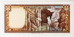 Lübnan ((Lebanon)) 1 Livres 1980..