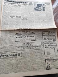 Cumhuriyet Gazetesi - 28 Nisan 1952 - Atina'da Dalgalanma Bayraklarımız Yazan Abidin Daver Başmakale - Yunanistan'da Dün Yapılan Temaslar - Adnan Menderes İle Venizelos Speciya Adasında Görüşmelere Devam Ettiler Fotoğraf - Başvekil Adnan Menderes Evvelki Gece Atina'da Verilen Ziyafette Madeni Kaldırırken Fotoğraf - Emniyet Müdürü Ahmet Tekelioğlu Eroincilerin Barındıkları Tahtakale Civarında Fotoğraf - Türkiye Ve Irak Petrolleri - Corinthians Milli Takım Namzetleri İle 1 1 Berabere Kaldı Fotoğraf - Bir Beyaz Gömleklinin Dramı Yazan Doktor Burhan Öncel Yazı Dizisi - Fatihe Layık Olmak İçin Yazan Hıfzı Veldet Velidedeoğlu - Şehir Meclisinde Yazan Burhan Felek Köşe Yazısı - Dudaktan Dudağa Filmi Atlas Sinemasında - Senenin En Muazzam Filmi Hazreti Süleyman'ın Hazineleri İpek Sinemasında - Şeref Stadında Yapılan Maçta Feriköy 3 Şişli 3 - İstanbul Ankara Radyosu Programı - 1952 Modeli Land Rover - Bosch Buji - PYE Radyo - Kelvinator Harika Buzdolabı - Blaupunkt Pilli Köy Radyosu