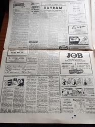 Cumhuriyet Gazetesi - 15 Şubat 1964 - Asker Yüklü Harp Filomuz İskenderun'dan Hareket Etti - Limasol'da Bir Türk'ün Cesedi Başında Poz Veren EOKA'cılar Fotoğrafı - Urfa'da Osman Nuri Amasyalı İsimli Bir Öğretmen İki Atatürk Büstünü Parçaladı - 14 lerden Ahmet Er Ve Mustafa Kaplan'ın Dün İfadeleri Alındı Fotoğraf - Askerlik Yapan Şarkıcı Adnan Pekak Hakkında Soruşturma Açıldı - Dünya Yeşilay Teşkilatı Üyesi Carl Axel Valen Sigaranın Zararlarını Anlatırken 3 Sigara İçti Fotoğraf - Yağma Yazan İlhan Selçuk Köşe Yazısı - Bayram Yazan Burhan Felek - Talabani Başkanlığında Bir Kürt Heyeti Bağdata Geliyor - 15 Şubat 1925 Tarihli Cumhuriyetten Ermenistan Fatihi Halit Paşa Dün Gece Vefat Etti - Kazova Giyimde Zerafet - Mutlu Akü - Büyük Maç İçin Fenerbahçe İle Beşiktaş Kampta - Türkiyede 9 Bölgenin 7 sinde Fenerbahçe Taraftarları Hakim - Taraftar Yüzde Oranlarını Gösterir Harita - Zafer Yumrukları Hazırlayanlar Nihat Işıtman Ve Sezai Paker