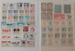 CUMHURİYET DÖNEMİ 470 ADETTEN FAZLA DAMGALI DEFTERİNDE NADİR ATATÜRK PULLARI 1A1A1A ÇOK NADİR