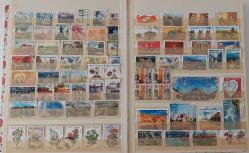 OSMANLI-RESMİ-YERLİ-YABANCI 2210 ADETTEN FAZLA DEFTERİNDE ESKİ, ORTA VE YENİ DÖNEME AİT FARKLI DAMGALI NADİR ORİJİNAL PULLAR BBB1RR1 ÇOK NADİR