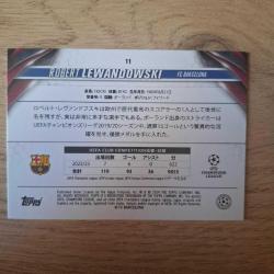 Robert Lewandowski Topps UCL Asya Base