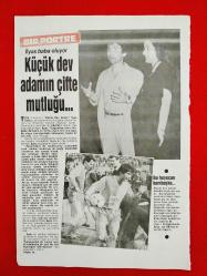 Galatasaray Dergisi Haber - 80'li Yıllar - Tanju Çolak ve Savaş Demiral Transfer, İlyas Tüfekçi