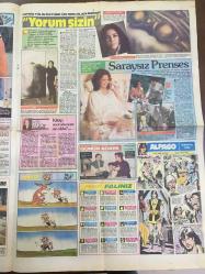 HÜRRİYET KELEBEK GAZETESİ, 10 NİSAN 1987 - SEZEN AKSU - POLİSLİK YALNIZ ERKEK MESLEĞİ DEĞİL - YAZ BEKARI - MARILYN MONROE - BABAMIZ EĞLENİYOR FOTOROMAN, BAHAR ÖZTAN, MEHMET ALİ ERBİL,  ASUMAN ARSAN, YASEMİN YALÇIN, ÖMER BABA'NIN SIRRI - MESUT ÇAKARLI - AZİZE BERGİN - FATMA TÜLİN ÖZTÜRK - ADİLE TEYZE, ADİLE NAŞİT - IRA FURSTENBERG - KÜTÜPHANELİ PASTANE - ALPAGO, KAN VE KİN - AKREP, FOTOROMAN, ÖZTÜRK SERENGİL, AHU TUĞBA, TARIK TARCAN, TECAVÜZCÜ COŞKUN - BİZİMKİLER ÇİZGİ ROMAN - 4 SAYFA
