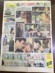 HÜRRİYET KELEBEK GAZETESİ, 10 NİSAN 1987 - SEZEN AKSU - POLİSLİK YALNIZ ERKEK MESLEĞİ DEĞİL - YAZ BEKARI - MARILYN MONROE - BABAMIZ EĞLENİYOR FOTOROMAN, BAHAR ÖZTAN, MEHMET ALİ ERBİL,  ASUMAN ARSAN, YASEMİN YALÇIN, ÖMER BABA'NIN SIRRI - MESUT ÇAKARLI - AZİZE BERGİN - FATMA TÜLİN ÖZTÜRK - ADİLE TEYZE, ADİLE NAŞİT - IRA FURSTENBERG - KÜTÜPHANELİ PASTANE - ALPAGO, KAN VE KİN - AKREP, FOTOROMAN, ÖZTÜRK SERENGİL, AHU TUĞBA, TARIK TARCAN, TECAVÜZCÜ COŞKUN - BİZİMKİLER ÇİZGİ ROMAN - 4 SAYFA
