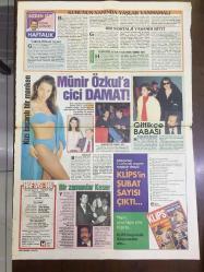 HAFTA SONU GAZETESİ, 7 ŞUBAT 1996 - SEZEN AKSU - BAKAN BEY'E SEKS TUZAĞI - ÇEVRE BAKANI ÜÇPINARLAR'I YIKAN KADIN - ÇEVRE BAKANI ve HÜKÜMET SÖZCÜSÜ HAMDİ ÜÇPINARLAR'IN EVLİ BİR KADINLA ÇEKİLEN GÖRÜNTÜLERİ ŞOK YARATTI - MÜNİR ÖZKUL'A CİCİ DAMAT, GÜNER ÖZKUL, ARGUN ARUN - MUSTAFA KESER - TÜRKAN ŞORAY & CİHAN ÜNAL - AJDA PEKKAN, ŞAHANE SÜPER STAR - ZERRİN ARBAŞ - GÖNÜL YAZAR - 4 SAYFA