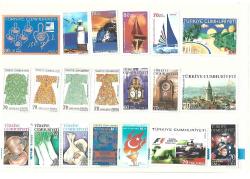 2005 PTT YIL SETİ MNH -GS seri nolu blok hariç