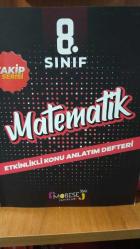 8. SINIF TAKİP SERİSİ MATEMATİK ETKİNLİKLİ KONU ANLATIM DEFTERİ