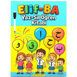 Elif-BA YAZ-SİL Öğren Kitabı