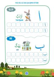 Elif-BA YAZ-SİL Öğren Kitabı