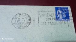 FRANSA 1938 PUL'LU ZARF