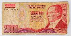 7 Emisyon 2.Tertip 20000 Lira.. Seri G69