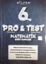 BİLFEN YAYINCILIK, 6. SINIF Pro&Test MATEMATİK SORU BANKASI