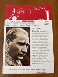 1 OCAK 2008 - TAKVİM YAPRAĞI - DOĞUM GÜNÜ HEDİYESİ - GAZİ MUSTAFA KEMAL ATATÜRK FOTOĞRAFLI BÜYÜKÇEKMECE BELEDİYESİ TAKVİMİ - 