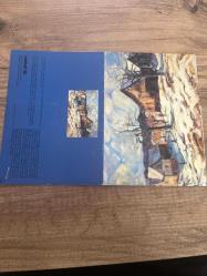 Yeni yıl tebrik kartı unilever sanayi ve ticaret Türk a.ş. kartpostal 15x10ebatında