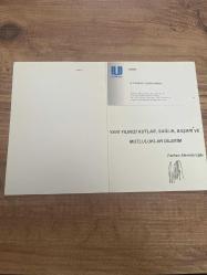 Yeni yıl tebrik kartı unilever sanayi ve ticaret Türk a.ş. kartpostal 15x10ebatında