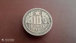 10 KURUŞ 1937