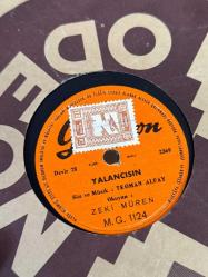 ZEKİ MÜREN ELVEDA * SEVGİLİM BENİ BIRAKIP KAÇTI & EKVEDA * 78'LİK PLAK