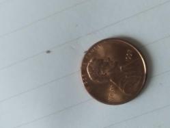 1997 Lincoln Anıtı bir peni madeni para No Mint Mark
