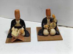 P94-----İKİ ADET MEVLEVİ FİGÜR -BİBLO