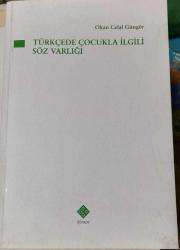 Türkçede Çocukla İlgili Söz Varlığı