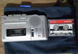 SONY SES KAYIT CİHAZI MODEL NO : M-850V   (Çalışıyor- Yeni Gibi)