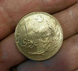 1341 1925 100 para, 5 ve kuruş.
