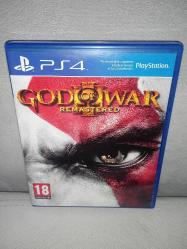 Ps4 oyun god of war 3 remastered. Orijinal,