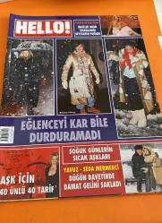 HELLO! DERGİSİ - 16-22 ŞUBAT -  NUR BATUR – PRENSES STEPHANIE – SHARON STONE – SİNEM BAYER – MEG RYAN – SEMİRAMİS PEKKAN – SELMA TÜRKES – DESTAN BEZMEN – ENDER MERMERCI – BERNA GÜREL – GALİP GÜREL – İPEK KIRAÇ – ASLI KÜSEYRİOĞLU – EBRU GÖKÇEK – CENGİZ SOLAKOĞLU – AYŞE ARMAN – ARZUM ONAN – ELİF GERMİYANLIGİL – ŞEBNEM ÇAPA – TANSA MERMERCI EKŞİOĞLU – ASLIGÜL ATAŞAGUN – PINAR ECZACIBAŞI – MUDO – REYHAN ÇİFTÇİ – KATE MOSS – SCARLETT JOHANSSON – PINK – DARYL HANNAH – JENIFFER ANISTON – EBRU YARCAN – MELANIA TRUMP – DONALD TRUMP – ELLE MACPHERSON – YASEMİN S – ECE GAMZE ATIÇO – ANDRE AGASSI – ELTON JOHN – GLORIA ESTEFAN – LUTHER VANDROSS – ENCI TEKER – CENNET SÜZER – ANGELINA JOLIE – MADDOX – NAZLI ÖZTARHAN – AYŞEGÜL DİNÇKÖK – ÖMER DİNÇKÖK – HARUN TAN – EBRU TAN – SİBEL İLKİZ – VEDAT YELKENCİ – ESRA YELKENCİ – ASLI SARI – SERGEN YALÇIN – LAL DEDEOĞLU – MEHMET GERMİYANLIGİL – AYLIN BENARDETE – YOSUN REZA – TUVANA BÜYÜKÇINAR – CANDAN ERÇETİN – EBRU AKEL – TÜRKAN ŞORAY - 146 SAYFA