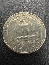 USA Amerika ABD 1/4 Çeyrek Dolar 1978 D