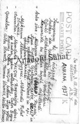 Toplu Aile Fotoğrafı, Ankara, 1937