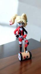 vintage harley Quinn harleen frances Quinzal orijinal figür & 10.5 cm