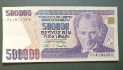 7 Emisyon G 14 Seri 500 Bin Lira Ççt