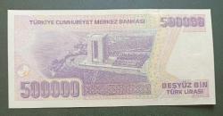 7 Emisyon M 02 Seri 500 Bin Lira Çil