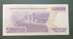 7 Emisyon J 42 Seri 500 Bin Lira Çil