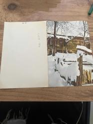 Yeni yıl tebrik mesajı eser inşaat ve tic.ltd.şti. kartpostal 20x12 ebatında
