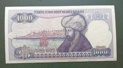 7 Emisyon I 40 244444 Seri 1000 Lira Çil